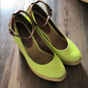 Like green espadrilles